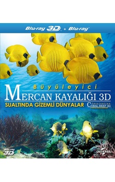 Blu Ray-Büyüleyici Mercan Kayalığı Su Altında Gizemli Dünyalar 3D Blu Ray-Büyüleyici Mercan Kayalığı Su Altında Gizemli Dünyalar 3D