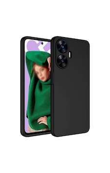 Realme C55 İle Uyumlu Kılıf Içi Kadife Lansman Tasarım Telefon Kılıfı Kapak