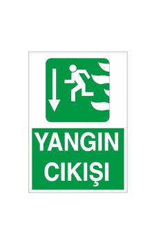 Yangın Çıkışı Aşağı Ok (196795737) Yangın Çıkışı Aşağı Ok (196795737)