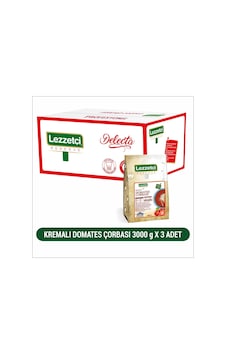 Lezzetçi Kremalı Domates Çorbası 3 x 3 KG Lezzetçi Kremalı Domates Çorbası 3 x 3 KG
