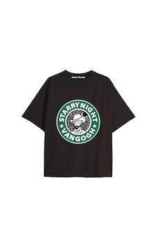 Kalic Studio Unisex Van Gogh Baskılı Oversize Tshirt Siyah-86 Kalic Studio Unisex Van Gogh Baskılı Oversize Tshirt Siyah-86