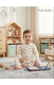 Tois Baby Organik Hastane Çıkışı Bebek Takımı 0-3 Ay Ekru Renk Tois Baby Organik Hastane Çıkışı Bebek Takımı 0-3 Ay Ekru Renk