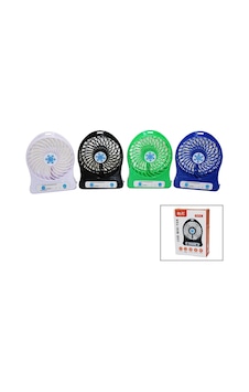 Mini Fan Usb Şarjlı Masa Üstü Mini Vantilatör 4604 Mini Fan Usb Şarjlı Masa Üstü Mini Vantilatör 4604