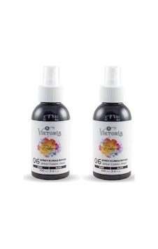 Viktoria Sprey Kumaş Boyası Siyah 100 ml x 2 Adet Viktoria Sprey Kumaş Boyası Siyah 100 ml x 2 Adet