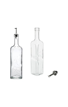 Paşabahçe Homemade Metal Tıpalı Yağlık & Sirkelik, Şeffaf, 1 Litre Ve Cam Yağlık Sirkelik 1.5 L Paşabahçe Homemade Metal Tıpalı Yağlık & Sirkelik, Şeffaf, 1 Litre Ve Cam Yağlık Sirkelik 1.5 L