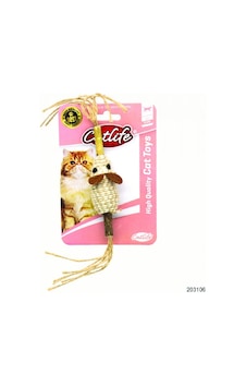 Catlife Kediler İçin İpli Fare Oyuncak Catlife Kediler İçin İpli Fare Oyuncak
