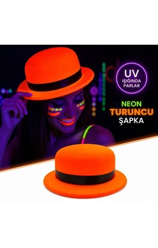 Mmb-trade Neon Turuncu Uv Parti Şapkası Plastik Mmbz Diğer Mmb-trade Neon Turuncu Uv Parti Şapkası Plastik Mmbz Diğer