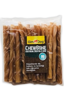 Gimdog Mordimi Burgu Çubuk 12,5 CM 6 G 50'Li Naturel 300 G