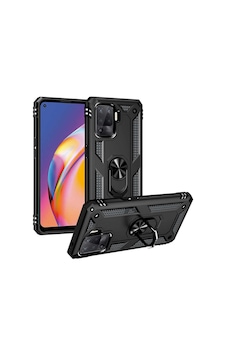 Oppo Reno 5 Lite Kılıf Tank Zırh Yüzüklü Mıknatıslı Standlı Kapak Vega Oppo Reno 5 Lite Kılıf Tank Zırh Yüzüklü Mıknatıslı Standlı Kapak Vega