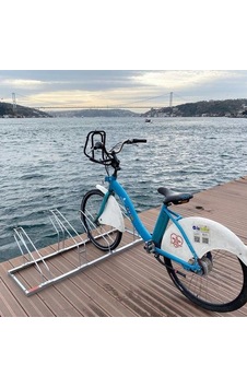 Bisiklet Park Yeri Dörtlü Galvaniz Eko, Park Demiri 40x140 Cm-553 Çok Renkli Bisiklet Park Yeri Dörtlü Galvaniz Eko, Park Demiri 40x140 Cm-553 Çok Renkli
