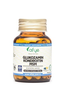Afye Glukozamin Kondroitin Msm 90 Kapsül 1000 Mg Afye Glukozamin Kondroitin Msm 90 Kapsül 1000 Mg