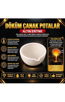 Altın Eritme Potası - No:1 - 5,5 Cm Altın Eritme Potası - No:1 - 5,5 Cm