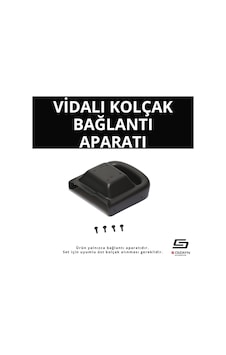 S-dizayn Opel Astra J Abs Vidalı Kol Dayama Kolçak Alt Adaptör 2009-2016 A+kalite