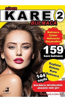 Süper Kare Bulmaca - 2 - Bertan Kodamanoğlu - Olimpos Yayınları Süper Kare Bulmaca - 2 - Bertan Kodamanoğlu - Olimpos Yayınları