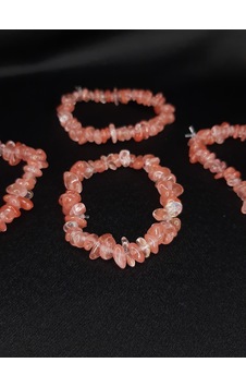 Mryart Doğal Taş Bileklik Gül Kuvars Kırıktaş El Yapımı Bileklik Açık Pembe Mryart Doğal Taş Bileklik Gül Kuvars Kırıktaş El Yapımı Bileklik Açık Pembe