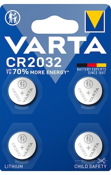 Varta Lityum Düğme Pil Cr2032 3v 4 Lü Paket