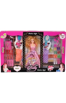 Oyuncak Bebek Fashion Style Elbiseli Bebek