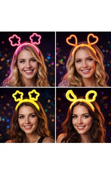 Mey İthalat Karanlıkta Parlayan Glow Taç Seti 12 Adet Yıldız Kalp Ay Çiçek Her Model 3 Adet Mey İthalat Karanlıkta Parlayan Glow Taç Seti 12 Adet Yıldız Kalp Ay Çiçek Her Model 3 Adet
