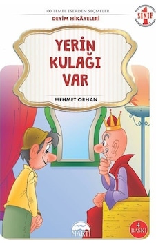 Yerin Kulağı Var-1.Sınıf 100 Temel Eserden Seçmeler - Mehmet Orhan - Martı Yayınları Yerin Kulağı Var-1.Sınıf 100 Temel Eserden Seçmeler - Mehmet Orhan - Martı Yayınları