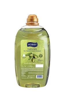 Hobby Sıvı Sabun Zeytin Yağ-Yeşil 1,5 LT x 8 Adet