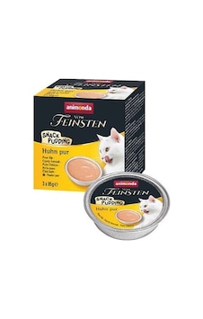 Animonda Vom Feinsten Tavuklu Snack Puding Kedi Ödülü 3 x 85 G Animonda Vom Feinsten Tavuklu Snack Puding Kedi Ödülü 3 x 85 G