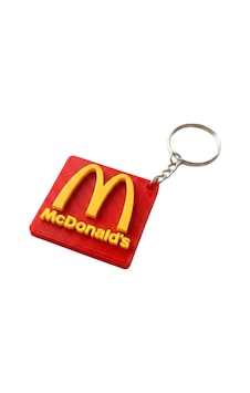 Mcdonald's Logolu 3d Baskı Anahtarlık - İkonik "m" Tasarımlı Çanta Ve Anahtar Aksesuarı Mcdonald's Logolu 3d Baskı Anahtarlık - İkonik "m" Tasarımlı Çanta Ve Anahtar Aksesuarı