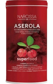 Nk Organik Aserola Toz Narcissa 200gr Nk Organik Aserola Toz Narcissa 200gr