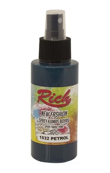 Spray Kumaş Boyası Petrol Yeşili Çok Renkli Spray Kumaş Boyası Petrol Yeşili Çok Renkli
