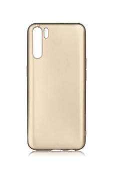 Oppo Reno 3 Kılıf Zore Premier Silikon Kapak Gold Oppo Reno 3 Kılıf Zore Premier Silikon Kapak Gold