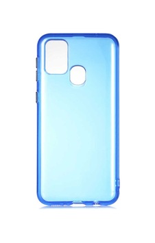 Galaxy M31 Kılıf Zore Bistro Kapak Mavi