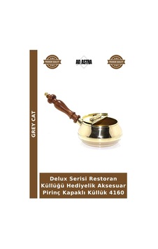 Delux Serisi Restoran Küllüğü Hediyelik Aksesuar Pirinç Kapaklı Küllük 4160 Çok Renkli Delux Serisi Restoran Küllüğü Hediyelik Aksesuar Pirinç Kapaklı Küllük 4160 Çok Renkli
