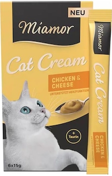 Miamor Cream Tavuk&peynirli Kedi Ödülü 15 Gr X 6 Miamor Cream Tavuk&peynirli Kedi Ödülü 15 Gr X 6