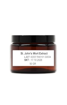 St. John's Wort Extract 50 Gr Sarı Kantaron Eki %0.3 Hyper St. John's Wort Extract 50 Gr Sarı Kantaron Eki %0.3 Hyper