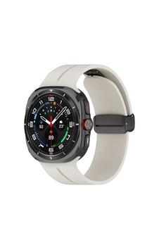 Galaxy Watch 8 44mm Krd-84 22mm Silikon Kordon - Beyaz
