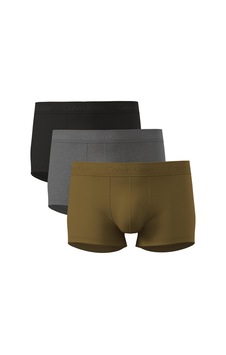 Calvin Klein Erkek Siyah/gri/haki Trunk 3'lü Boxer-13572 Gri Calvin Klein Erkek Siyah/gri/haki Trunk 3'lü Boxer-13572 Gri
