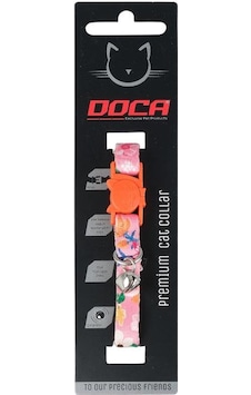 Doca Premium Spring Desenli Kedi Boyun Tasması Doca Premium Spring Desenli Kedi Boyun Tasması