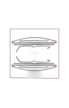 Vw Golf 7 Cam Çerçevesi 2013- Paslanmaz Çelik
