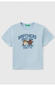 United Colors Of Benetton Unıted Colors Of Benetton Erkek Bebek Tshirt 3gdxg10df Açık Mavi United Colors Of Benetton Unıted Colors Of Benetton Erkek Bebek Tshirt 3gdxg10df Açık Mavi