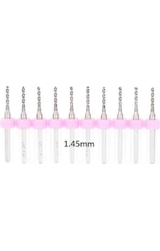 Mikro Karbür PCB Matkap Ucu Metal CNC Sondaj 10lu Set 1.45mm Mikro Karbür PCB Matkap Ucu Metal CNC Sondaj 10lu Set 1.45mm