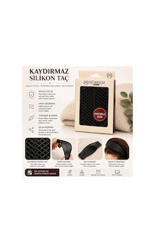 Kaydırmaz Silikon Tac Siyah - 921708360 Siyah
