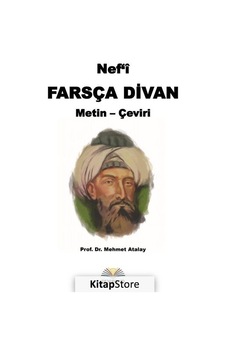 Nef'i Farsça Divan Metin-Çeviri - Mehmet Atalay - Demavend