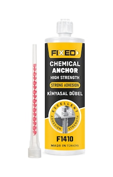Sgs1 Fixed F1410 Kimyasal Dübel 410 Ml İki Bileşenli Polyester Reçine Gri Sgs1 Fixed F1410 Kimyasal Dübel 410 Ml İki Bileşenli Polyester Reçine Gri