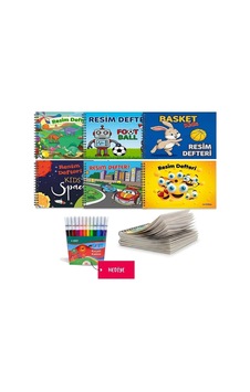 Çınar Defter 6 Adet Küçük Boy 20 Yaprak Perforajlı Resim Defteri Erkekler İçin Özel Karışık Figürlü Kapakl Çınar Defter 6 Adet Küçük Boy 20 Yaprak Perforajlı Resim Defteri Erkekler İçin Özel Karışık Figürlü Kapakl