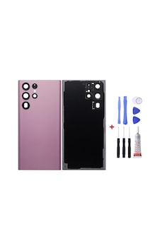 Samsung S22 Ultra Mor Uyumlu Arka Cam Kapak Pil Kapağı Tamir Set B7000 Set Mor Samsung S22 Ultra Mor Uyumlu Arka Cam Kapak Pil Kapağı Tamir Set B7000 Set Mor