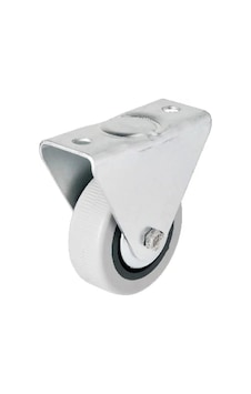 106 - 50 Mm Sabit Kapaklı Gri Pvc Teker Çok Renkli 106 - 50 Mm Sabit Kapaklı Gri Pvc Teker Çok Renkli