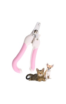 Çelik Uçlu Pembe Kedi Köpek Büyük Tırnak Makası Cin312pm Çelik Uçlu Pembe Kedi Köpek Büyük Tırnak Makası Cin312pm
