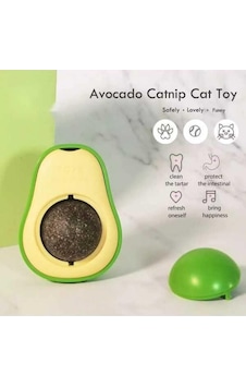 Neo Market Avakado Kedi Naneli Catnip Yalama Oyun Topu Neo Market Avakado Kedi Naneli Catnip Yalama Oyun Topu