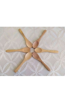 Bambu 6lı Mama Kaşık Küçük Royaleks-45336 Çok Renkli Bambu 6lı Mama Kaşık Küçük Royaleks-45336 Çok Renkli