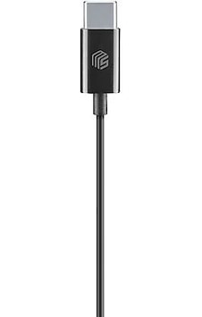 Music Sound Type-c Capsule Kablolu Kulak Içi Kulaklık Siyah -