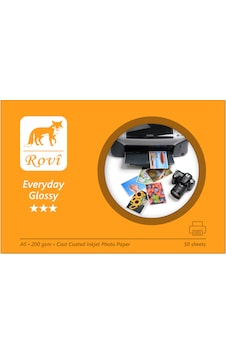 Rovi Everyday Parlak Fotoğraf Kağıdı 200Gsm 50Yp A5 Rovi Everyday Parlak Fotoğraf Kağıdı 200Gsm 50Yp A5